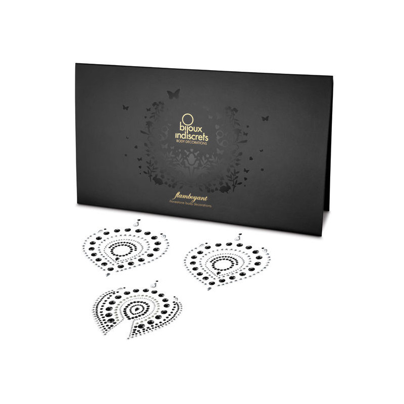Bijoux - Indiscrets Flamboyant Noir & Argent